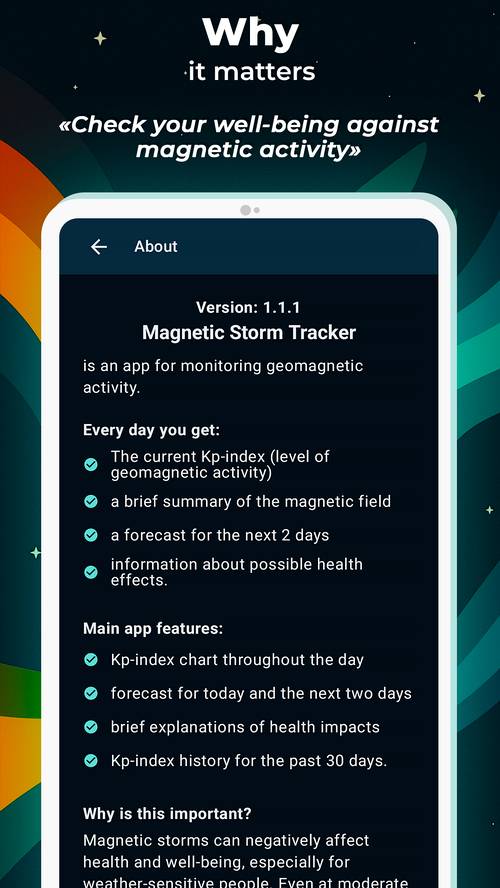 Magnetic Storm Tracker screenshot 4